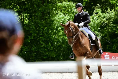 Steffen Lieb mit Zsa Zsa Zsu beim St. Georg Special* in Ludwigsburg 2022